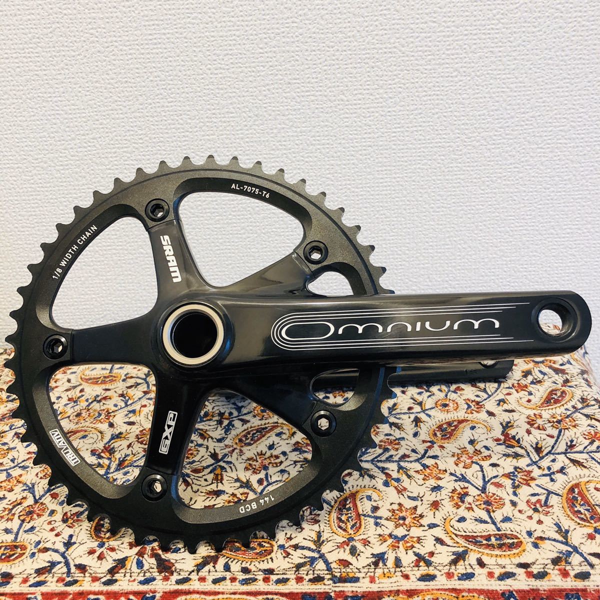 SRAM Omnium クランクアーム 165mm ブラック SRAM スラム オムニウム OMNIUM | クランクアーム オムニウムの