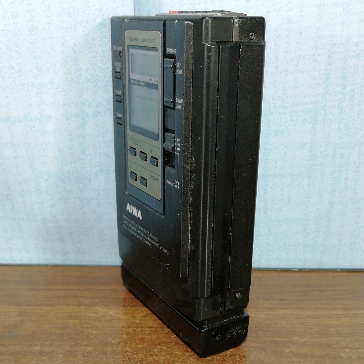 ジャンク品☆AIWA⁄アイワHS-JX30ステレオラジオカセット