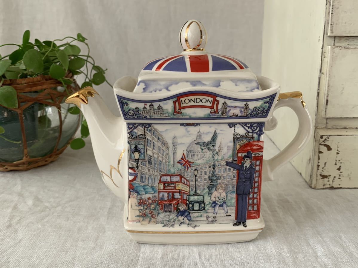 美品○イングランド製○ティーポット○JAMES SADLER○TEAPOT