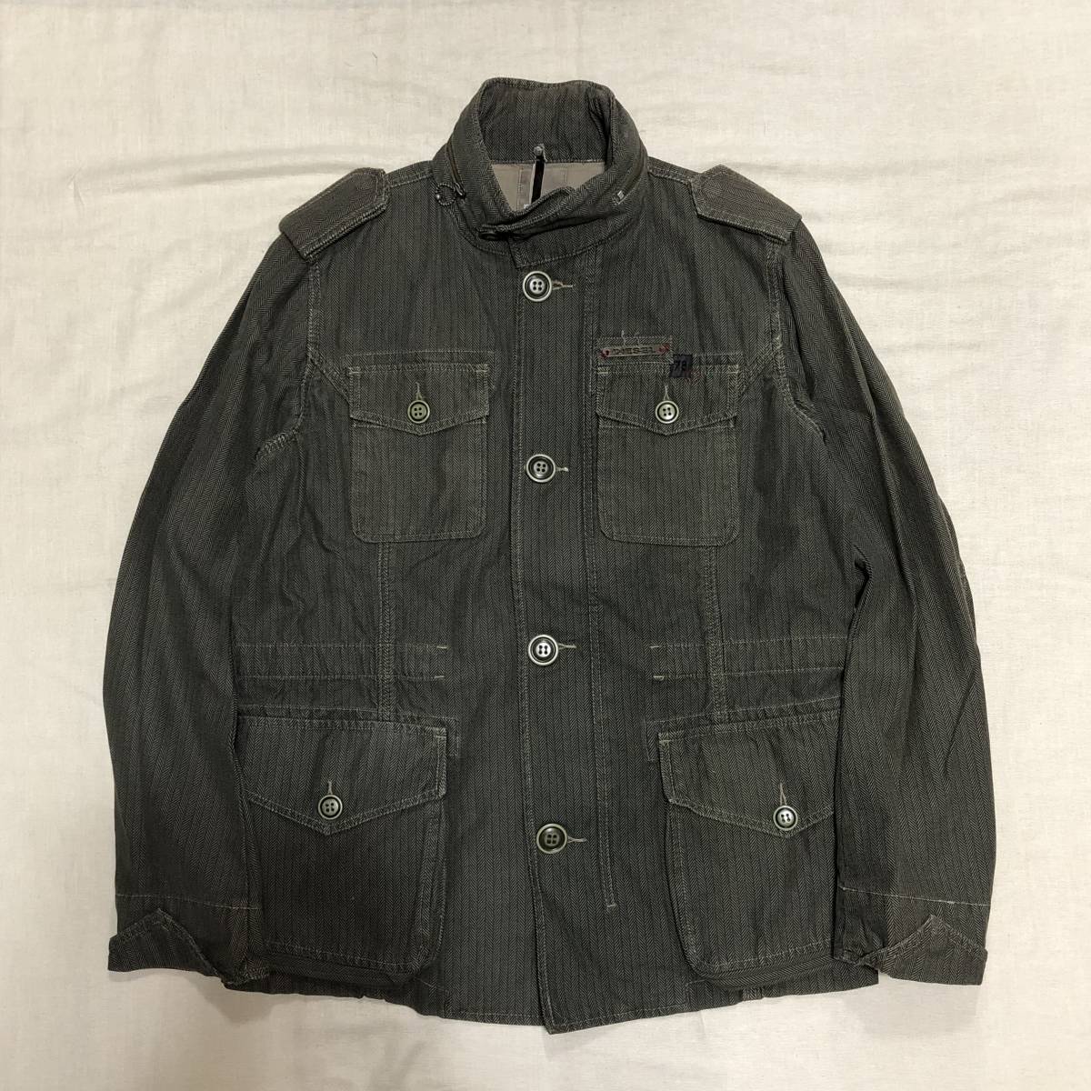 ディーゼル DIESEL ミリタリージャケット DIESEL(ディーゼル) ジップ