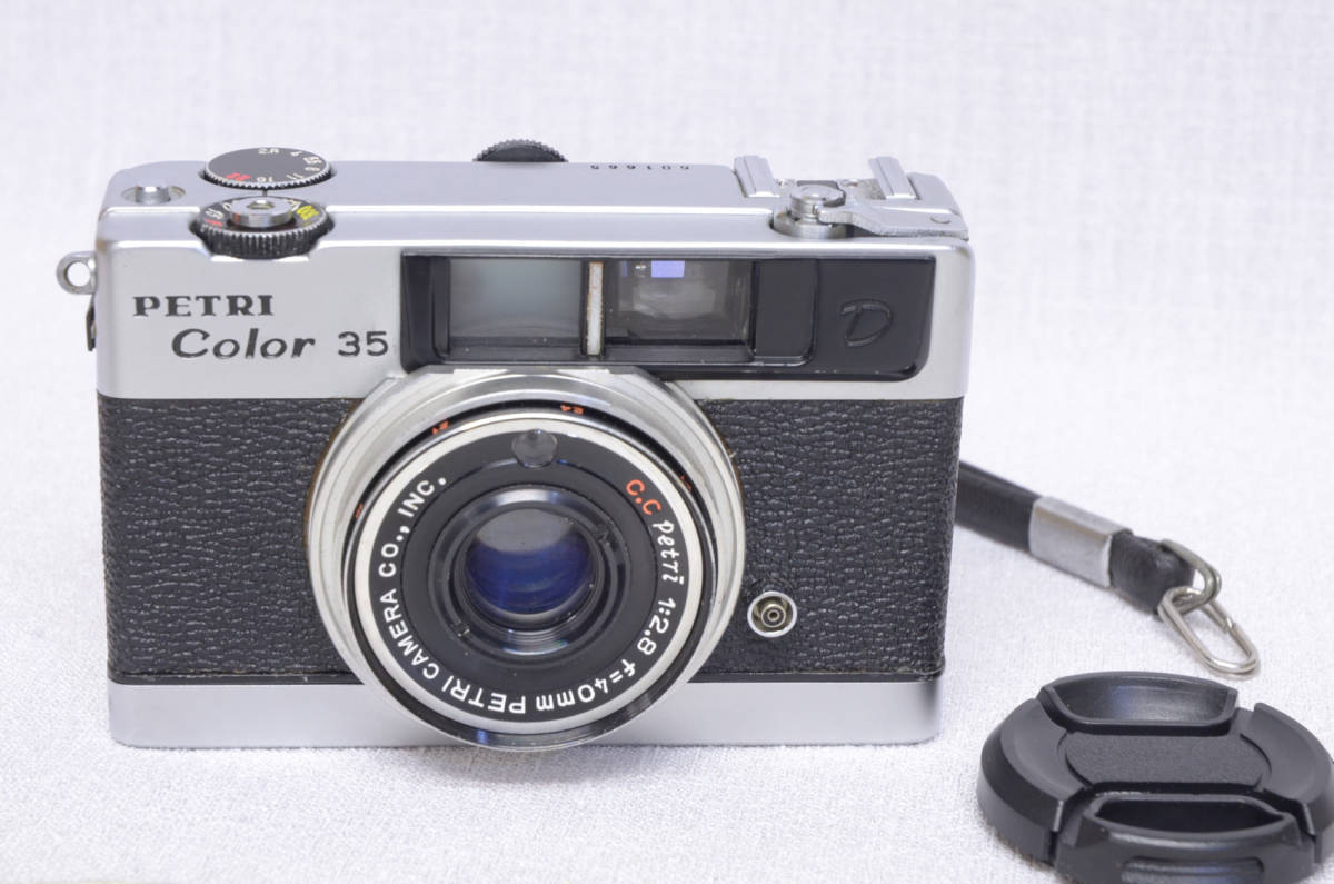 完動品 美品PETRI Color 35 ブラックボディ 動作確認済 ペトリ