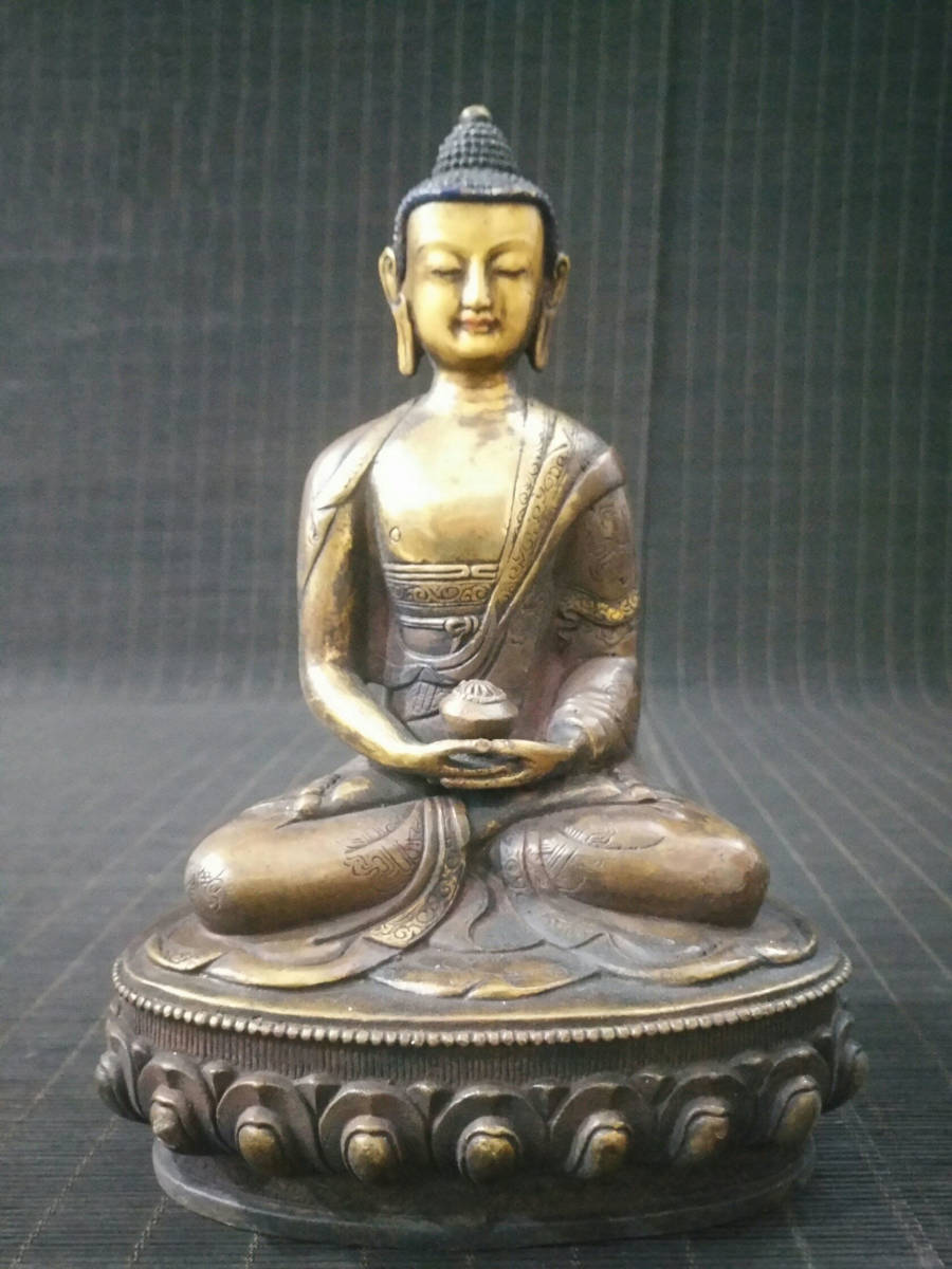 SALE，HOT M129 中国骨董品 清時代 釈迦摩尼仏 銅製 極細工 仏像 文房具 擺件 古賞物 傳世家珍(その他)｜売買されたオークション情報、yahooの商品情報をアーカイブ公開 - オークファン その他