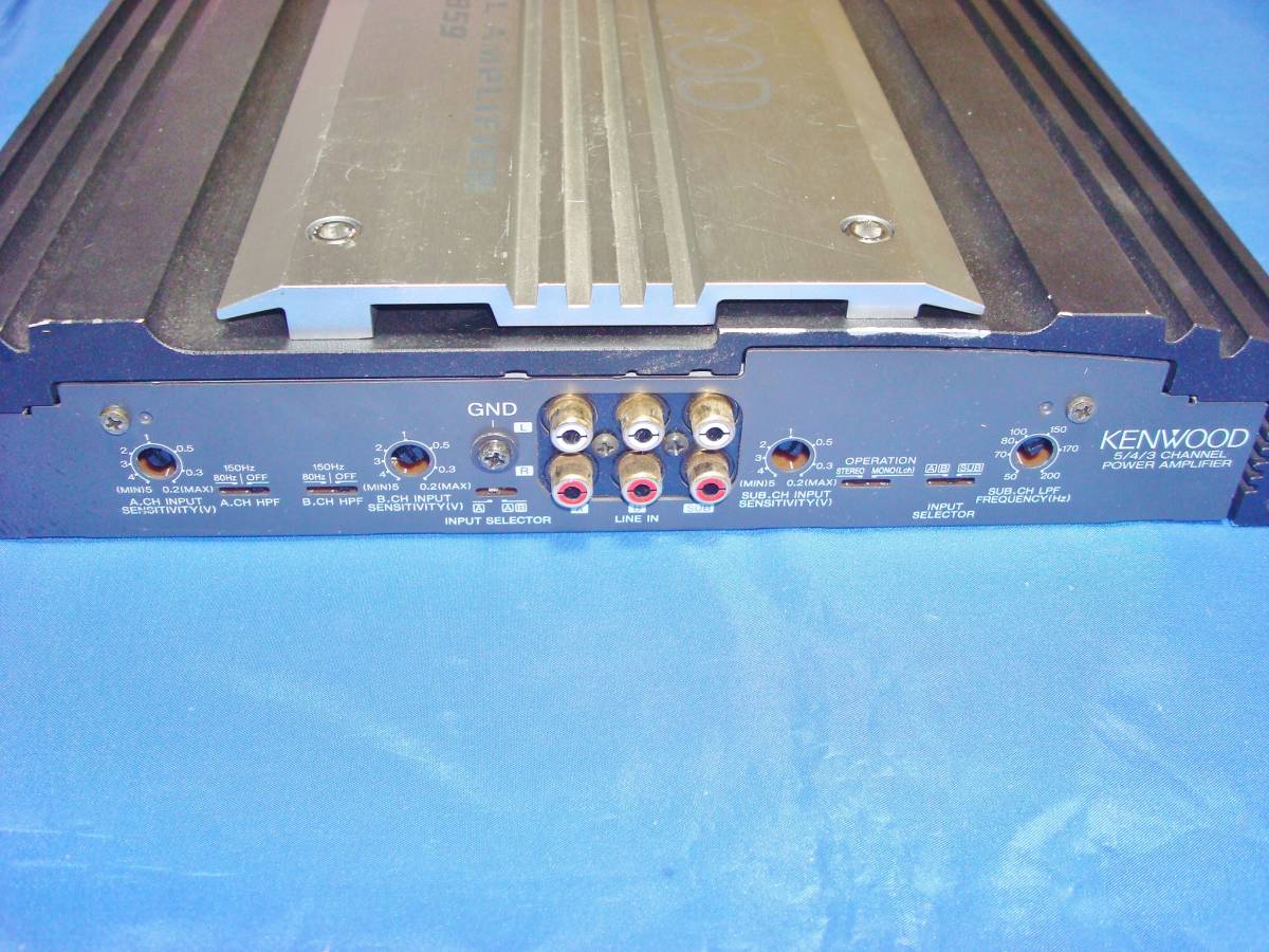 ☆SONY ソニー XM-1502SX 300Wx2/760Wx1 2/1ch xplod MOS-FET HiFi