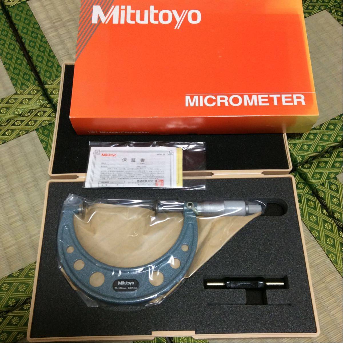 格安，人気セール 歯厚マイクロメータ ミツトヨ 75 ~ 100mm マイクロメーター GMA-100 Mitutoyo 123-104(ノギス、マイクロメーター)｜売買されたオークション情報、yahooの商品情報をアーカイブ公開 - オークファン ノギス、マイクロメーター