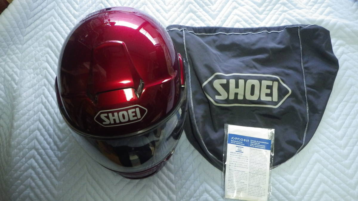 最安値，SALE SHOEI NEOTEC ネオテック レッド XL 製造2015年9月(XLサイズ)｜売買されたオークション情報、yahooの商品情報をアーカイブ公開 - オークファン フルフェイス（オンロード用）