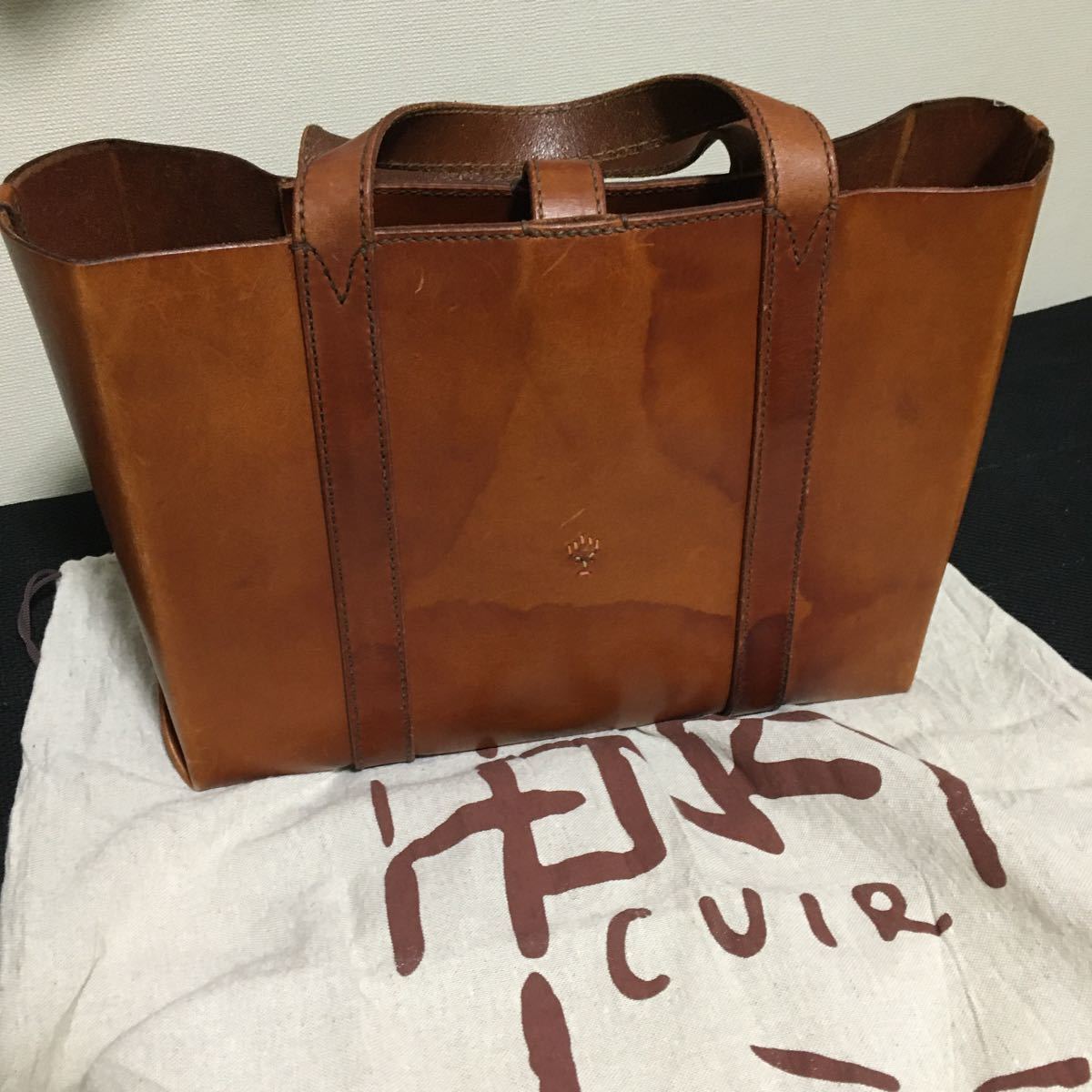 Henry cuir アンリークイール ミニバッグ 状態悪い 【公式通販】