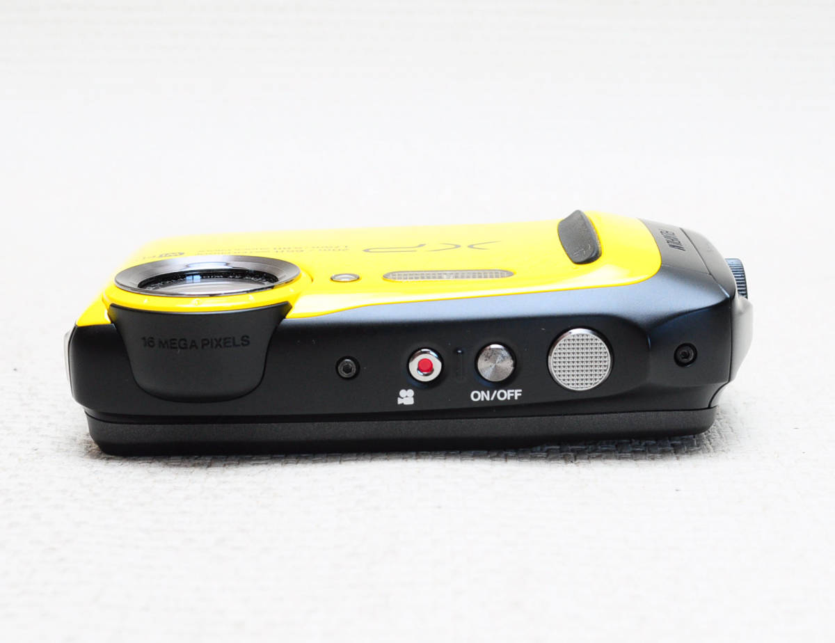 FUJIFILM FINEPIX XP120 イエロー 防水仕様 綺麗な完動品 - M1 mint