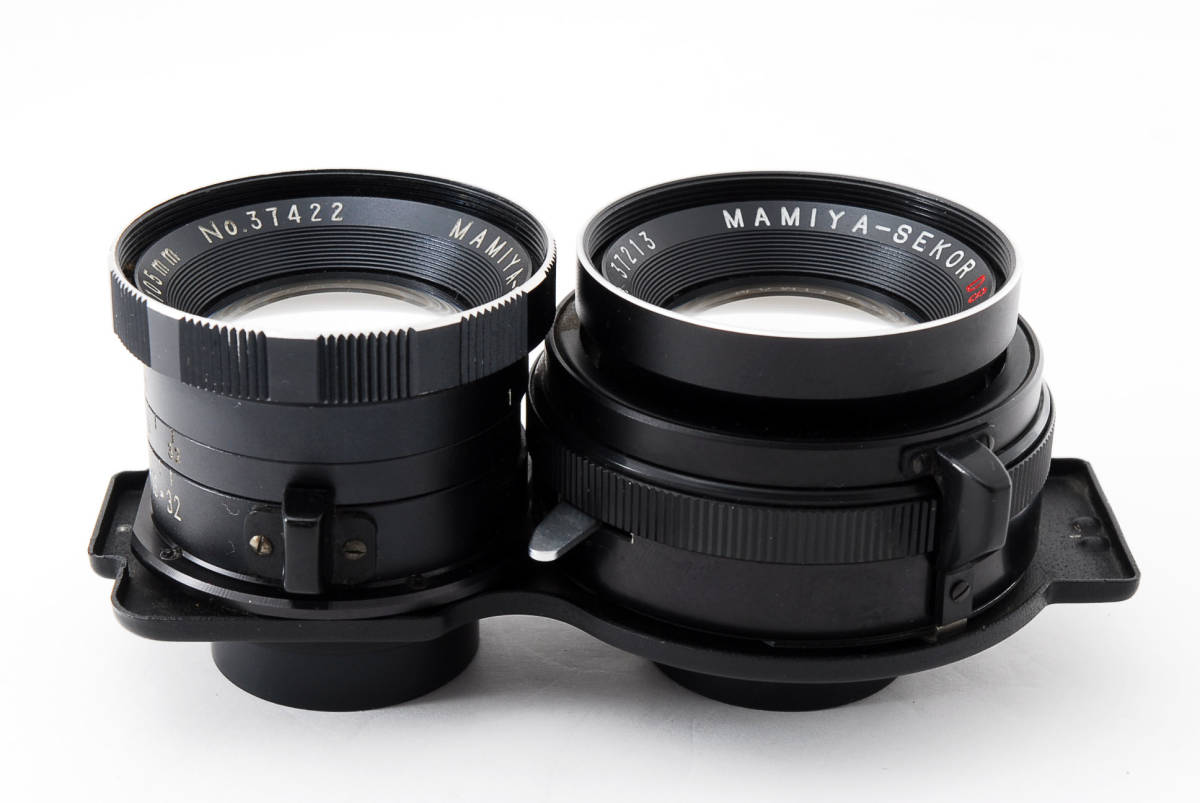 MAMIYA-SEKOR DS 105mm f3.5 ブルードットレンズセット 希少◇MAMIYA マミヤ SEKOR セコール DS 1：3.5 f=105mm ブルードット
