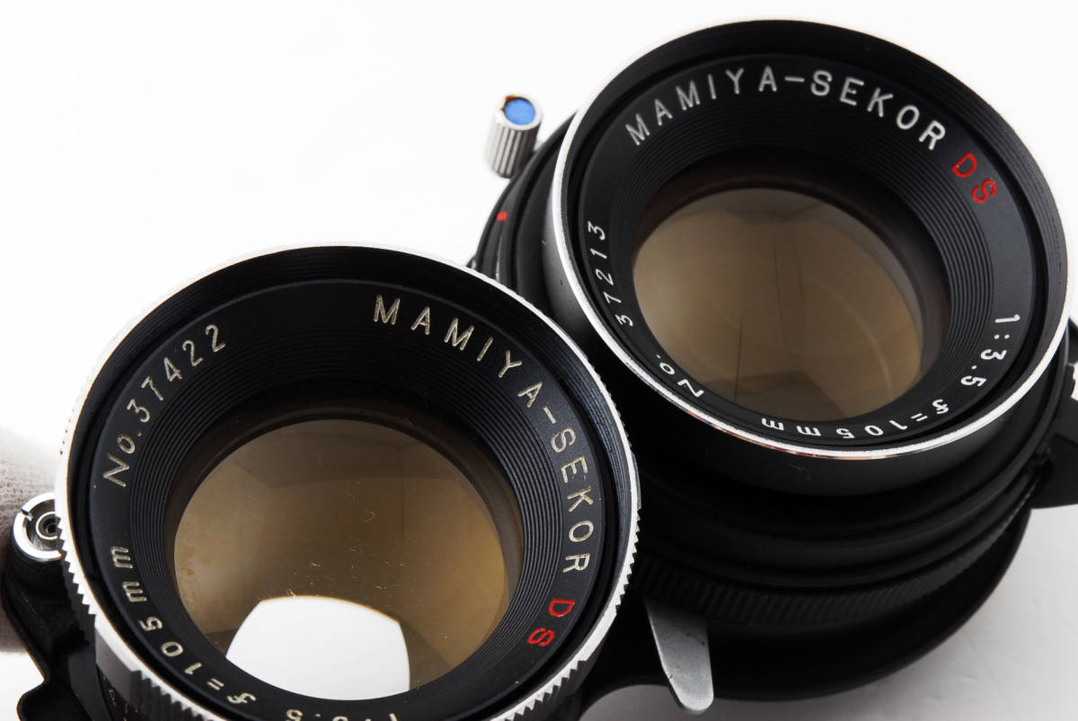希少◇MAMIYA マミヤ SEKOR セコール DS 1：3.5 f=105mm ブルードット