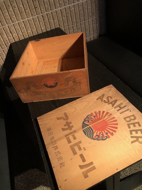 アサヒビール木箱 昭和レトロ百貨店 sr0693 アサヒビール 木箱 昭和