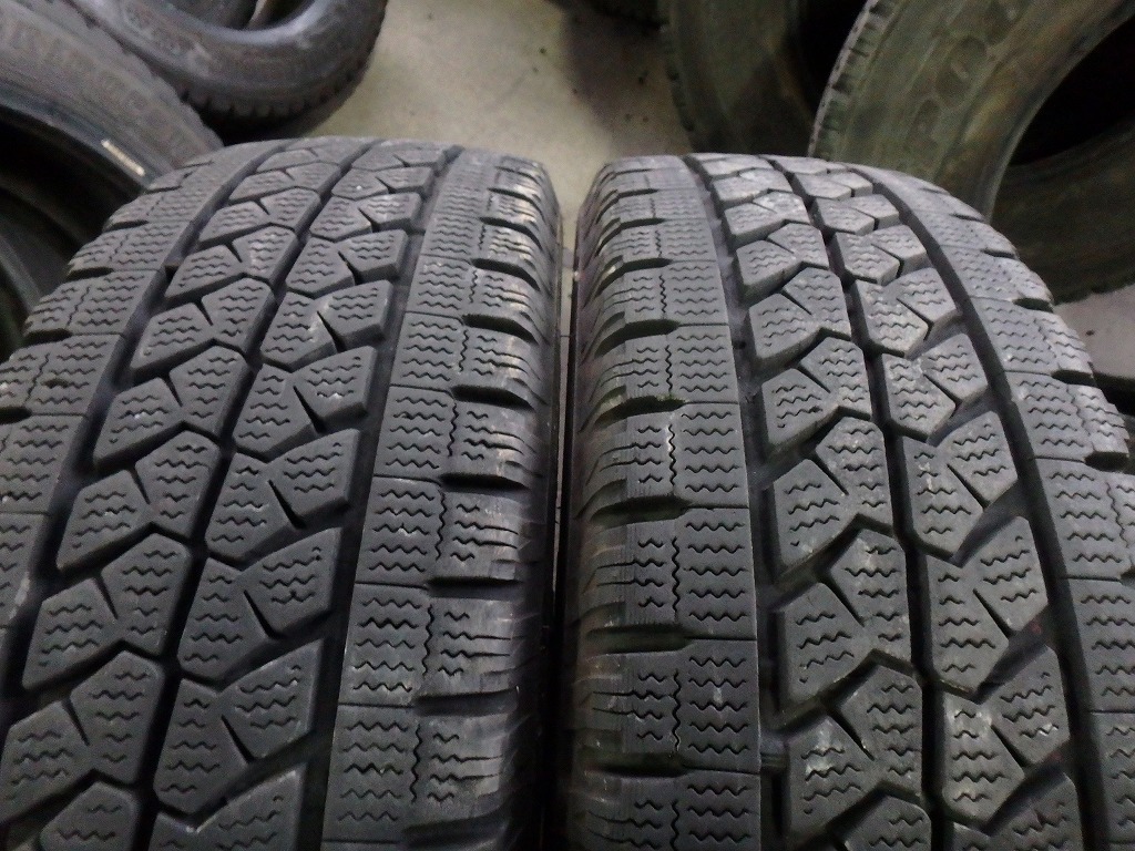 F942 送料無料【205/60R17.5 111/109】ブリヂストン W979 スタッドレス 6本 2016年製