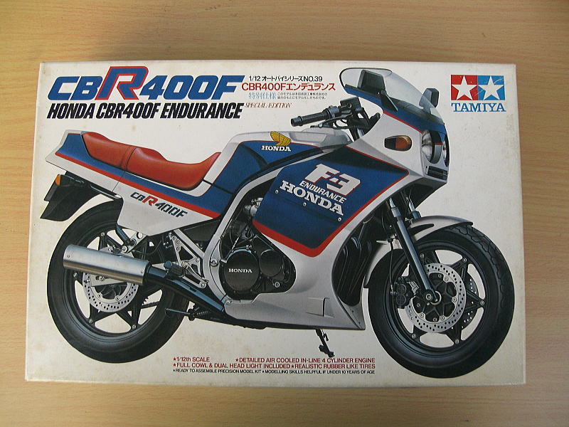 1/12 タミヤ ホンダ CBR400F エンデュランス