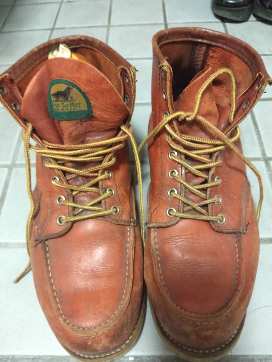 REDWING アイリッシュセッター 半円犬タグ 96年 レッドウィング