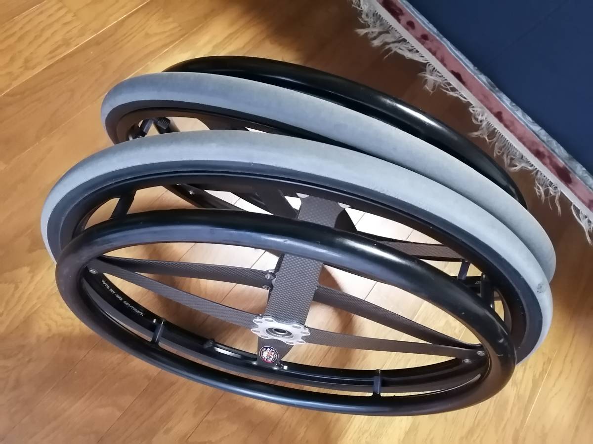 OX オーエックス 車椅子用カーボンホイール HHR3 20インチ ペア 中古品