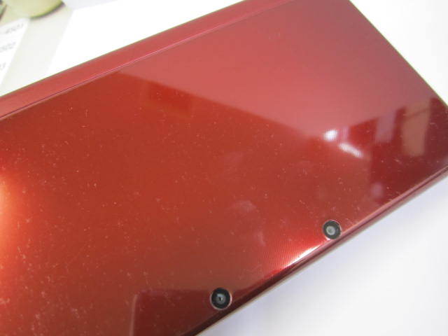 T4501☆【Xmasセール】NINTENDO 任天堂 New3DSLL 本体のみ メタリックレッド 中古品_3