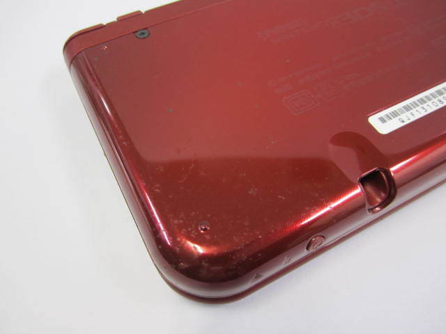 T4501☆【Xmasセール】NINTENDO 任天堂 New3DSLL 本体のみ メタリックレッド 中古品_4