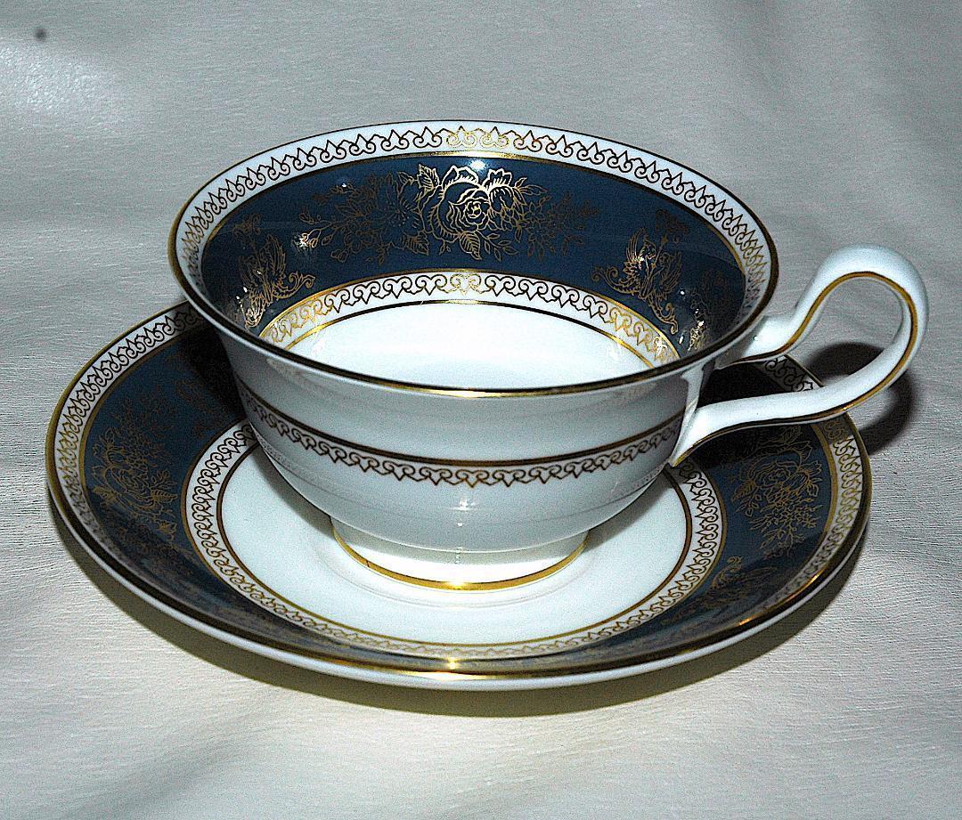 人気SALE，限定セール ヴィンテージ ウェッジウッド コロンビアブルーゴールド/R4509 ピオニー c&s Wedgwood(ウェッジウッド)｜売買されたオークション情報、yahooの商品情報をアーカイブ公開 - オークファン ウェッジウッド