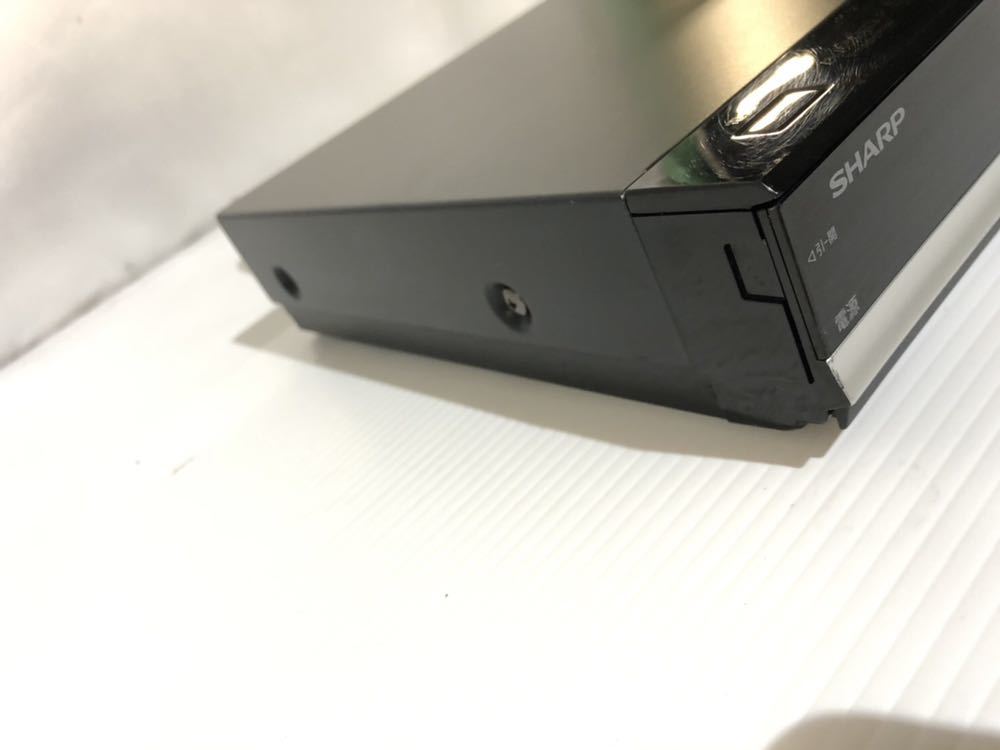 SHARP BD-W570 ブルーレイレコーダー 2015年製 通電のみ ジャンク