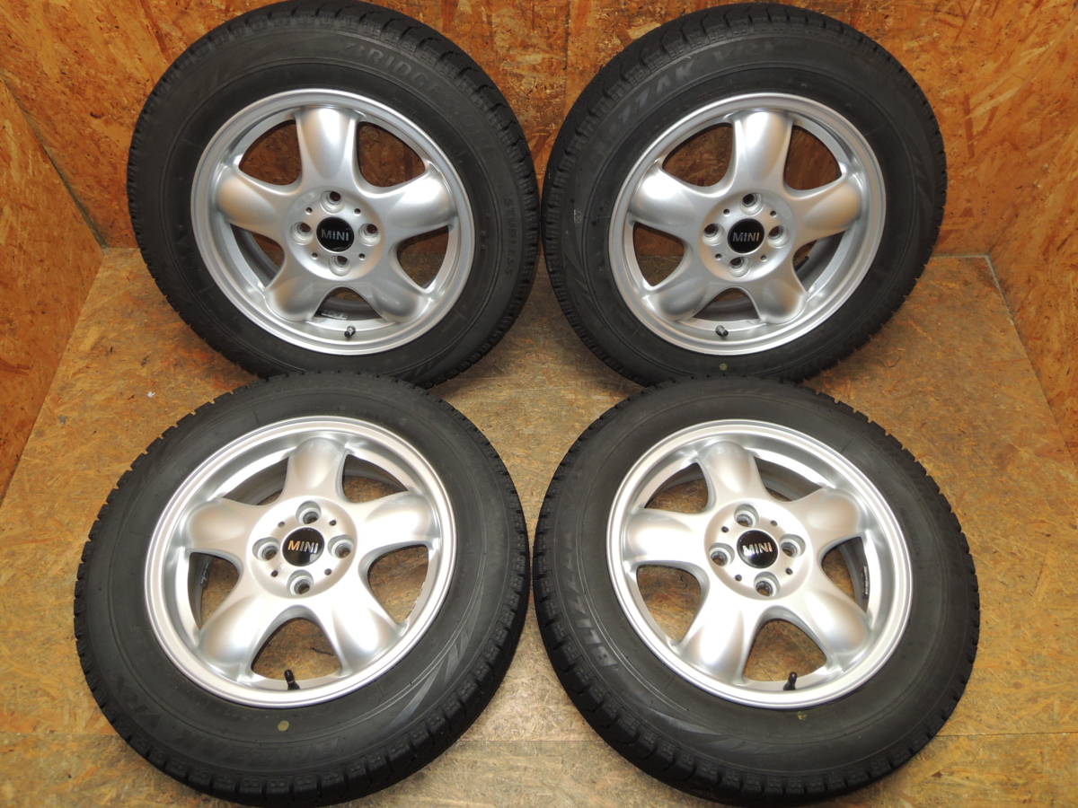 MINI 純正 175/65R15 9部山　ホイールセット送料込み ミニ MINI用スタッドレスセット☆新品BS VRX 175⁄65R15 175