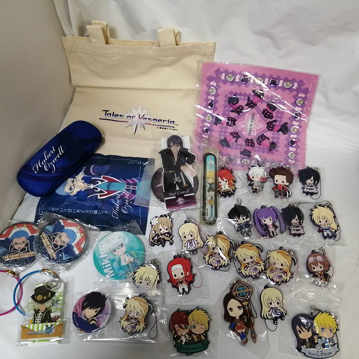 【送料無料】１２★テイルズオブシリーズ・グッズ大量120点セット★まとめ売り・テイルズオブヴェスペリア等・100サイズ テイルズ オブ 送料込み０２☆テイルズシリーズ・テイルズオブフェスティバル等 アニメ『テイルズ ダッシュストア MUSEUM-」