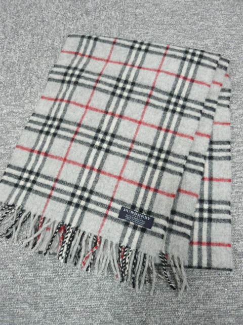 限定SALE，品質保証 BURBERRY LONDON マフラー ウール グレー チェック 男女兼用 バーバリーロンドン 〇m12-3E4 ①(その他)｜売買されたオークション情報、yahooの商品情報をアーカイブ公開 - オークファン 服飾小物