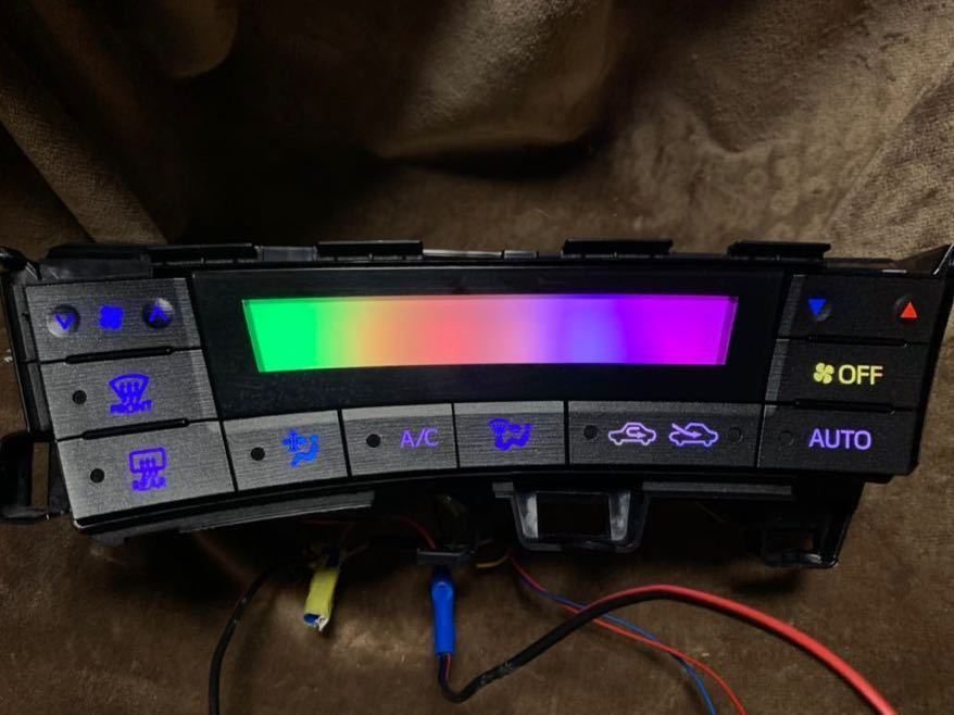 後期 プリウス エアコンパネル LED 0 自動色変化仕様 前期 30プリウス