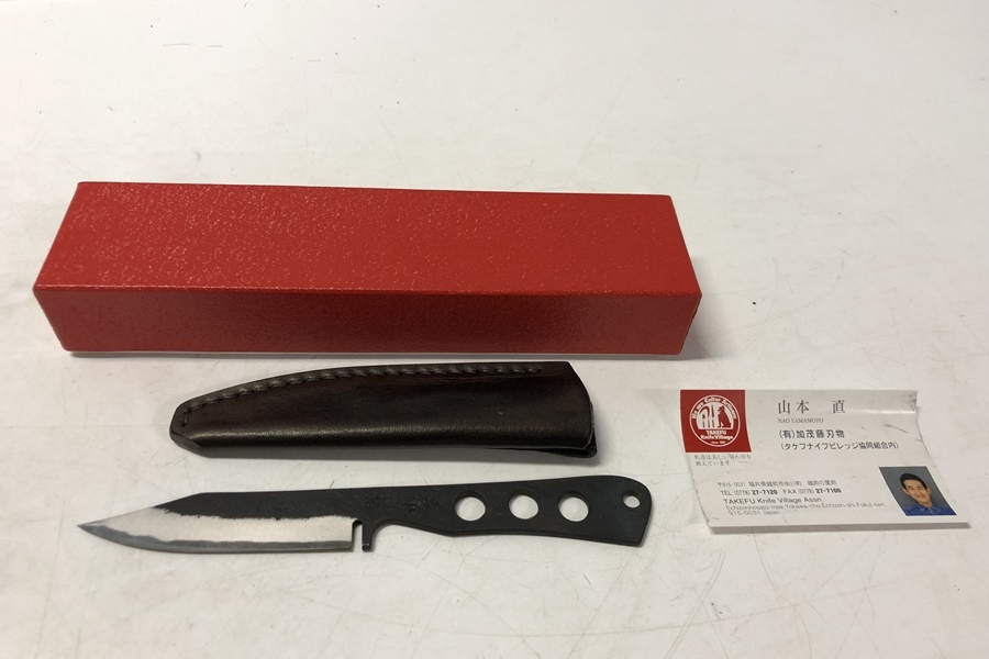 【限定SALE，品質保証】 Sale 東京 山本直 作 白紙鍛造 ナイフ ②(ハンティングナイフ、狩猟刀)｜売買されたオークション情報、yahooの商品情報をアーカイブ公開 - オークファン ハンティングナイフ、狩猟刀