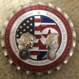 米朝首脳会談の記念コインが人気沸騰 - BBCニュース 中止発表受け