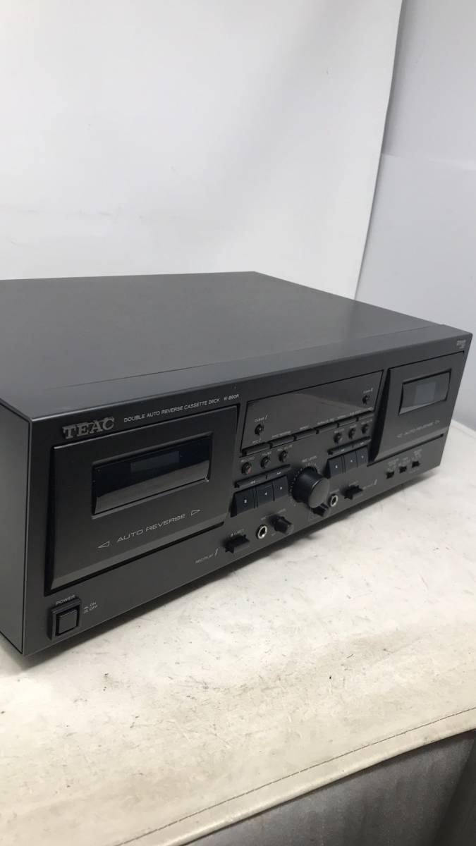 希少☆◇□◇レア△▽□□◇美品 TEAC ダブルオートリバースカセット