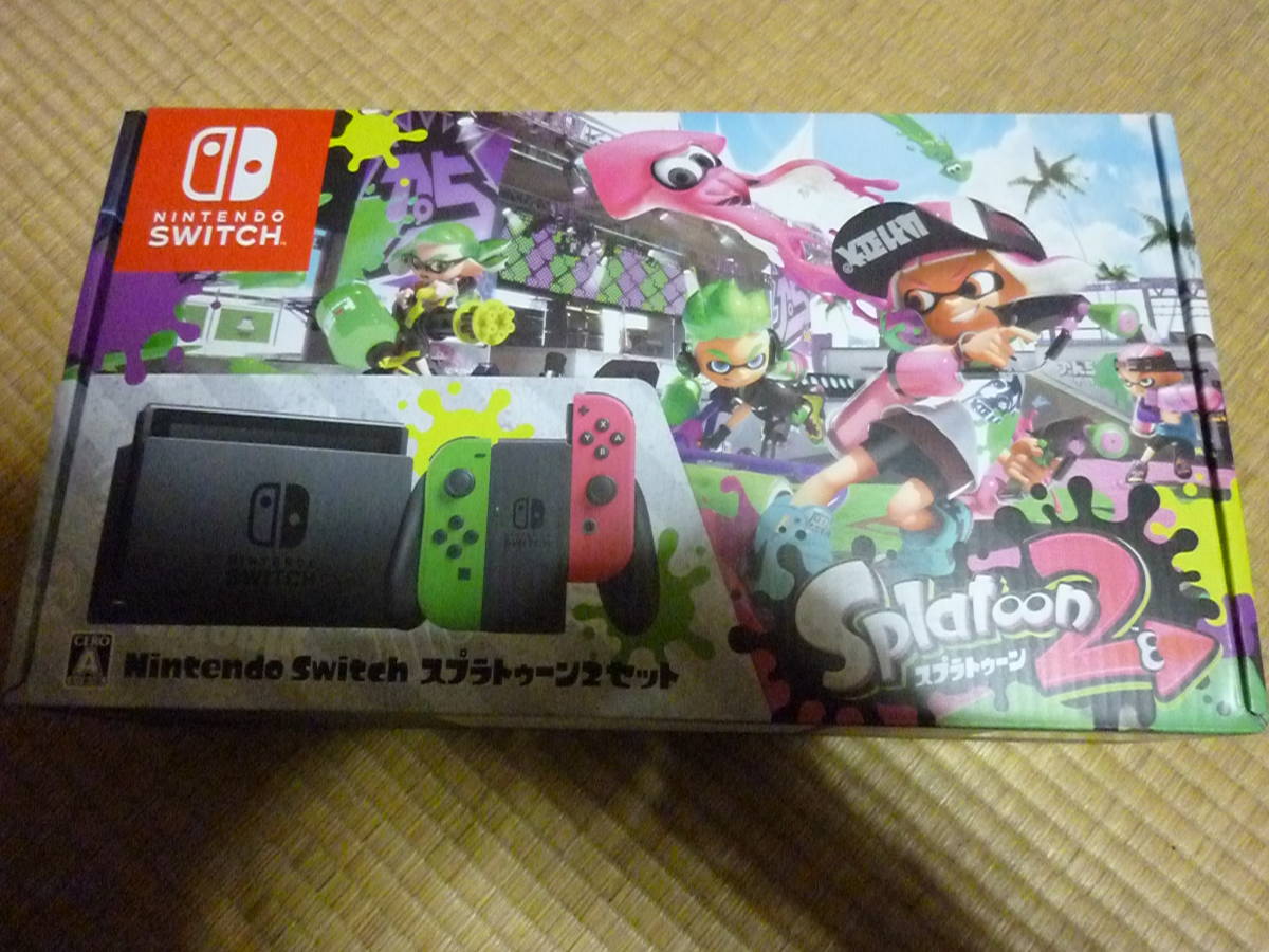 Nintendo Switch スプラトゥーン2同梱版 ソフトなし Switch Nintendo