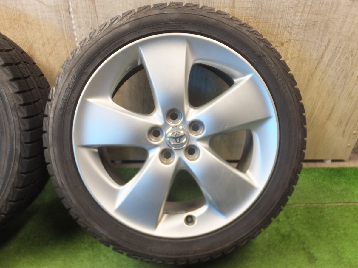 スタッドレス バリ溝！8.5分☆トヨタ プリウス 純正 195⁄65R15 30系 