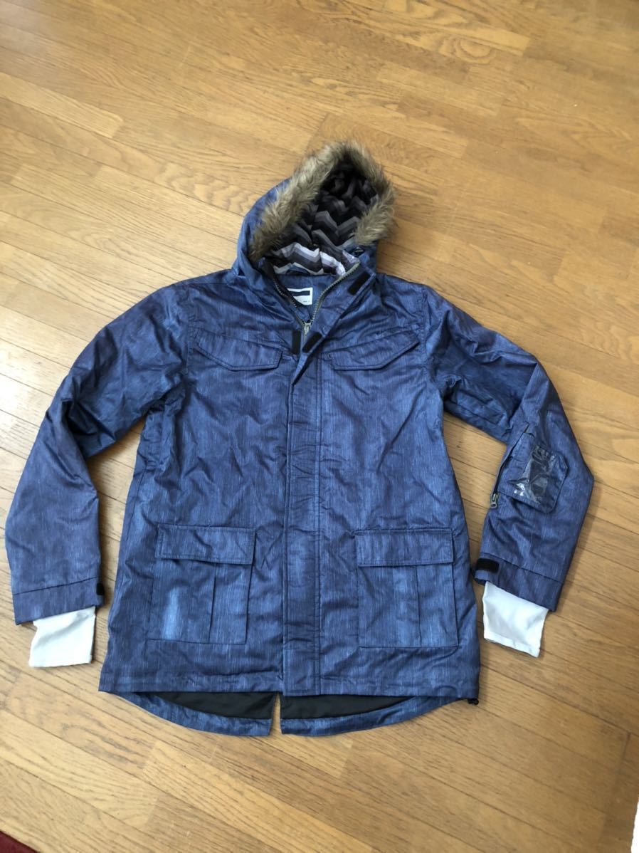 100%新品，2026 R Ltd アールリミテッド スノーボードジャケットウェア デニム風柄 メンズ Lサイズ used(Lサイズ)｜売買されたオークション情報、yahooの商品情報をアーカイブ公開 - オークファン トップス、ジャケット