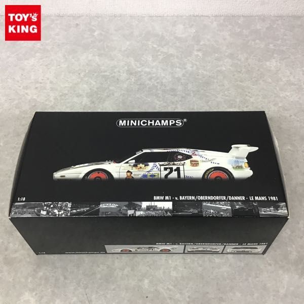 BMW M1 1⁄18 ミニチャンプス Minichamps 1:18 OBERNDORFER ⁄ Procar