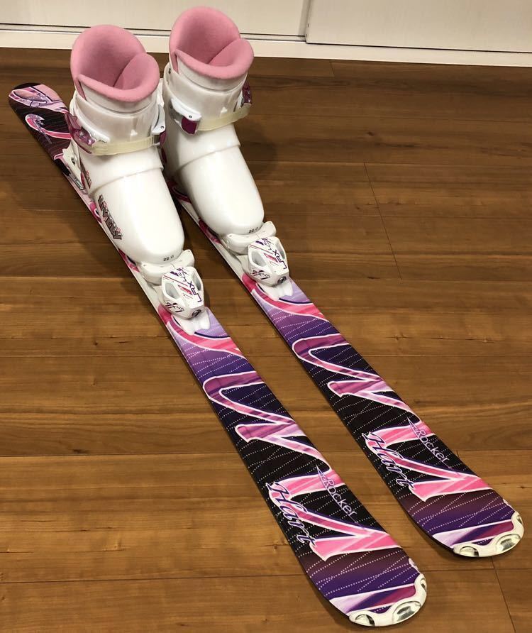 Hart スキー Innocence スキー板 ハート ストック付き 138cm ジュニア