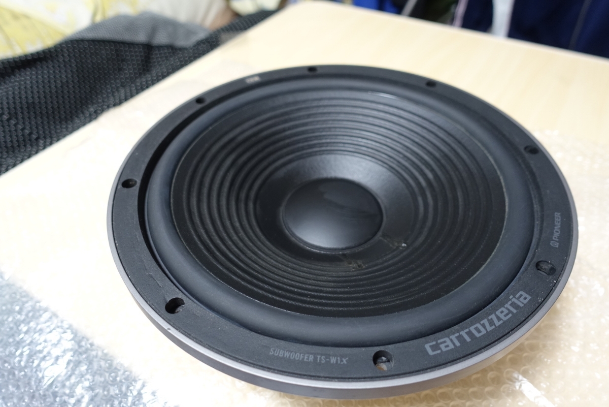 カロッツェリアX ODR ts-w1x 希少 ウーハー