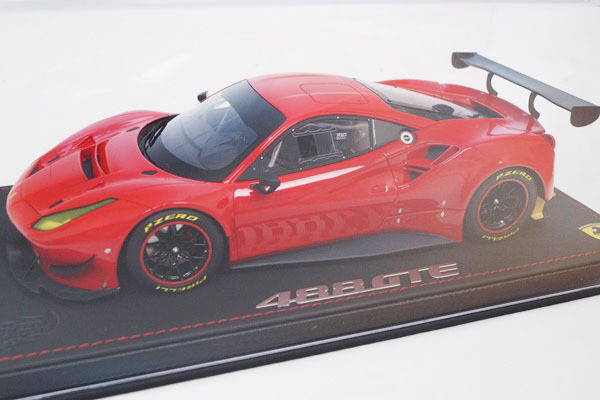 【格安，低価】 BBR 1/18 フェラーリ Ferrari 488 GTE 2016 レッド P18122V1(BBR)｜売買されたオークション情報、yahooの商品情報をアーカイブ公開 - オークファン BBR