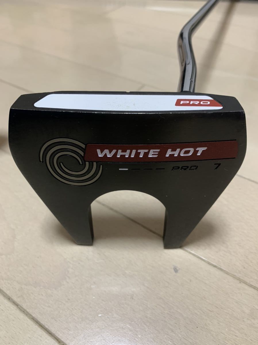 新作登場，本物保証 ODYSSEY WHITE HOT ホワイトホット PRO♯7 33インチ(オデッセイ)｜売買されたオークション情報、yahooの商品情報をアーカイブ公開 - オークファン 男性右きき用