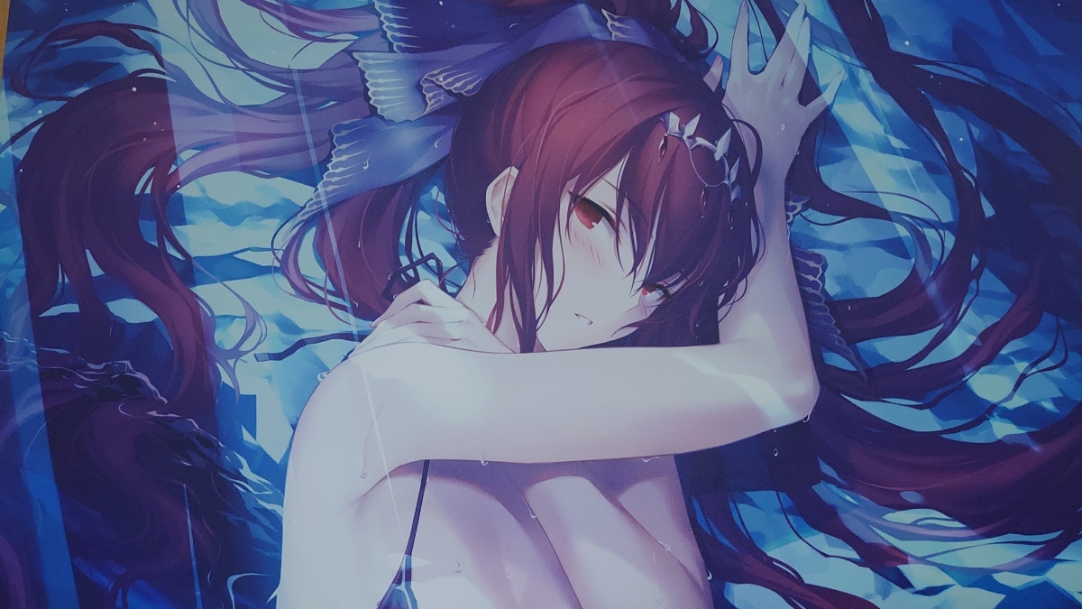スカサハ FGO タペストリー 光崎 FGO 光崎 C97 GH.K エレシュキガルオルタ : WスエードB2タペストリー