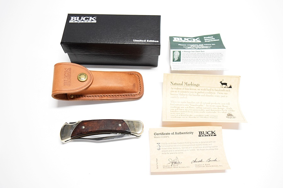 【格安，HOT】 Sale 東京 BUCK バック Model 111 SP1 ミラー仕上 カスタム フォールディングナイフ(ナイフ)｜売買されたオークション情報、yahooの商品情報をアーカイブ公開 - オークファン その他