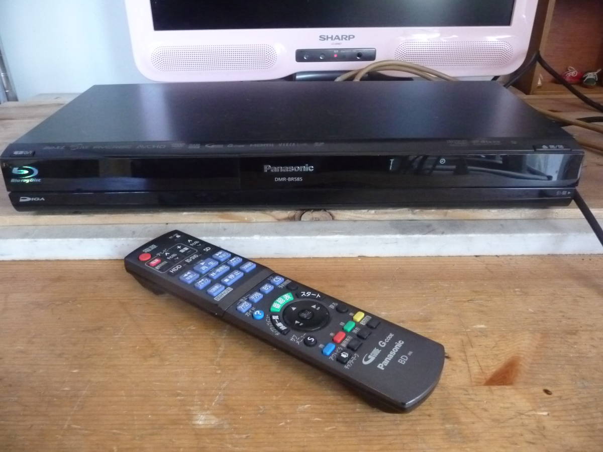 Panasonic DMR-BR585 ブルーレイレコーダー 2011年製 Panasonic 2011年製 DMR-BR585 Blu-rayレコーダー DMR-BR585公式認定