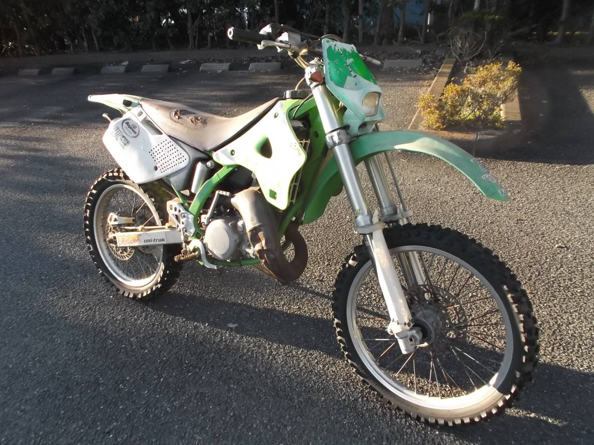 カワサキ 公道仕様 レーサー 書付き 引き取り限定 公式通販 KX125 