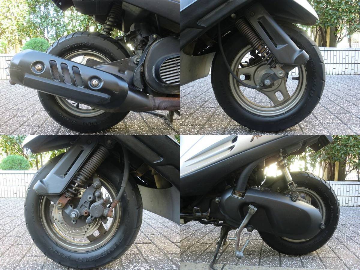 アドレスV100 事故 部品取り 事故前まで動いてました 引き取り限定