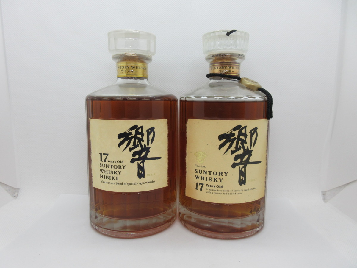 お買い得，定番人気 2本セット サントリーウイスキー響 17年 裏ゴールドラベル SUNTORY HIBIKI 700ml 43% 未開栓 古酒 発送先広島県限定/A8298 A8299(日本)｜売買されたオークション情報、yahooの商品情報をアーカイブ公開 - 日本