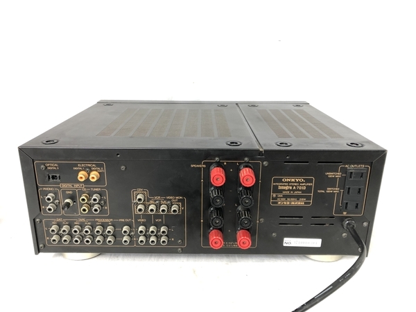ジャンク ONKYO Integra A-701D プリメインアンプ オーディオ S4585346