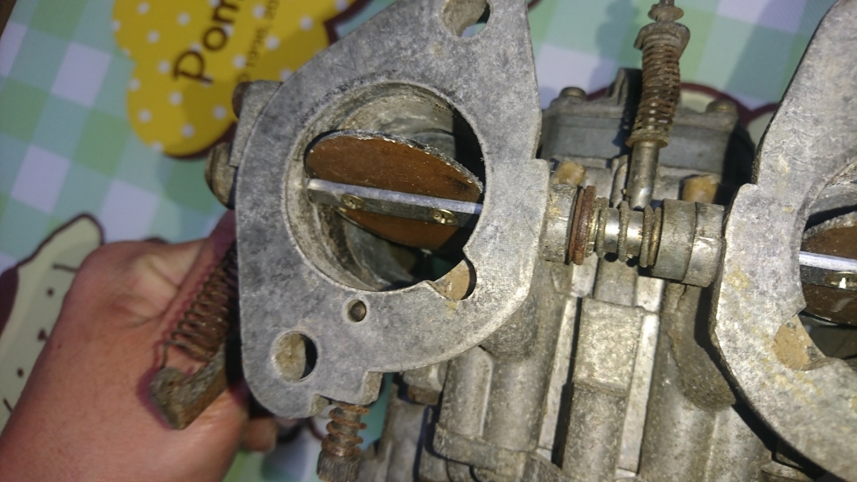 ソレックス SOLEX 44パイ 4型 旧車 ミクニ 前期 1基 | ファンネル 