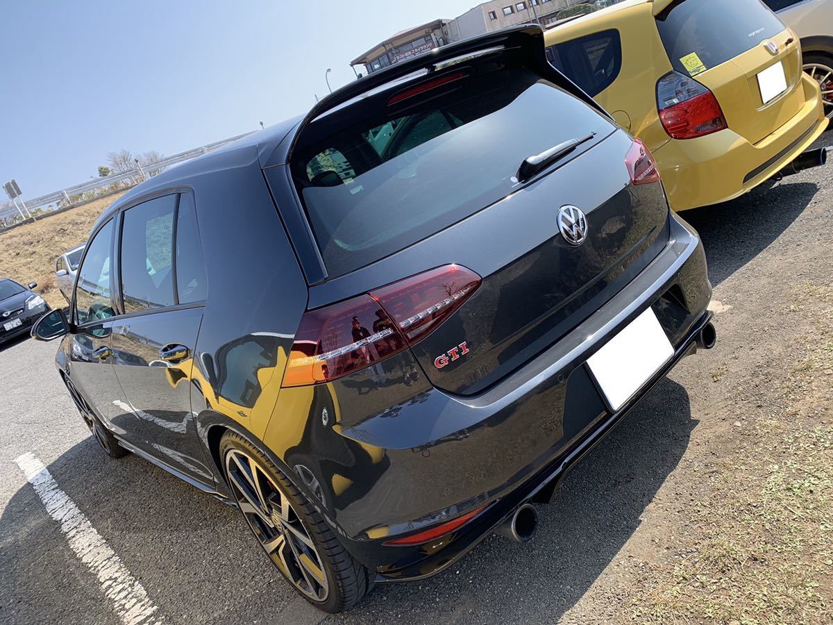 VW ゴルフ GTI クラブスポーツ トラックエディション 純正マフラー 