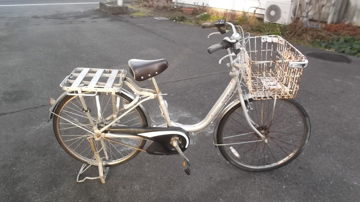 【限定セール，豊富な】 電動自転車 現状1円 26インチ ヤマハ パス ギヤ タフな電動自転車 内装8段ギヤ 首都圏2000円 自宅ま お届けします(電動アシスト自転車)｜売買されたオークション情報、yahooの商品情報をアーカ 電動アシスト自転車