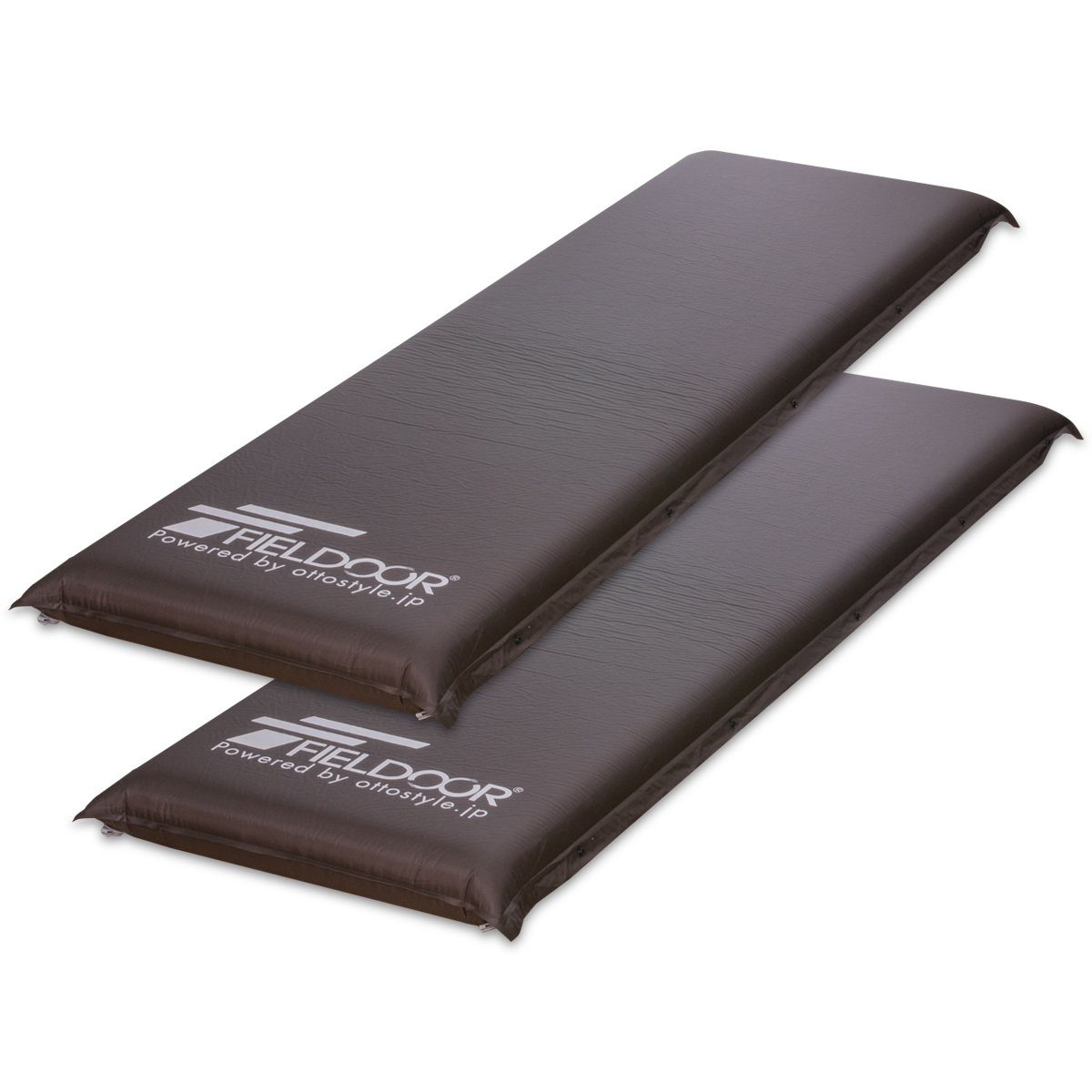 ドバッと1☆【FIELDOOR】車中泊マット2個セット［10cm厚/Sサイズ