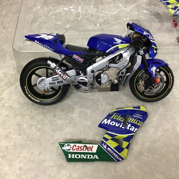 1円～ ミニチャンプス 1/12 ホンダ RC211V Daijiro Kato MotoGP 2003 / ミニカー