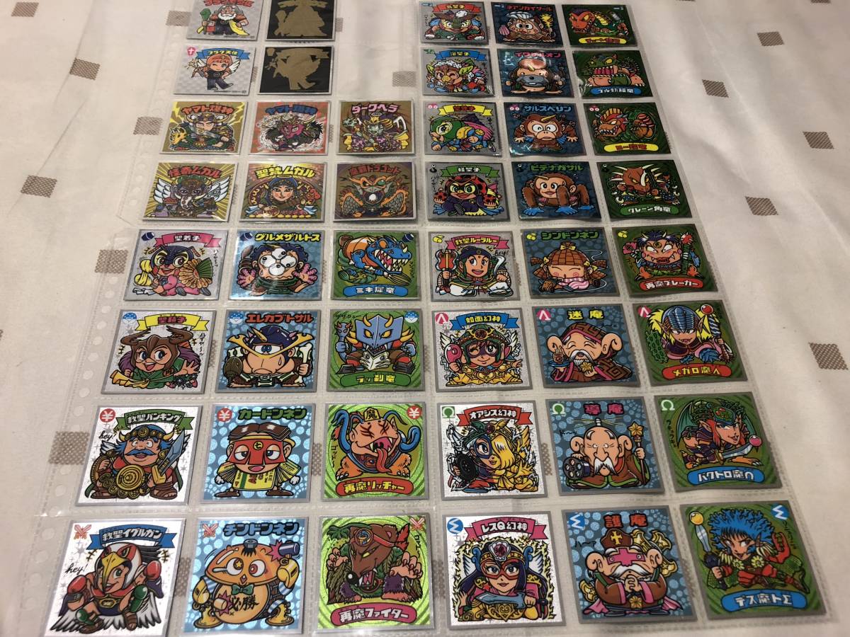 新品，HOT ビックリマン伝説 第11弾フルコンプ 計46枚セット 極 完品級 ファイル付 検索用：フラグ ステッカー シール ロッテ正規品(ビックリマン)｜売買されたオークション情報、yahooの商品情報をア その他